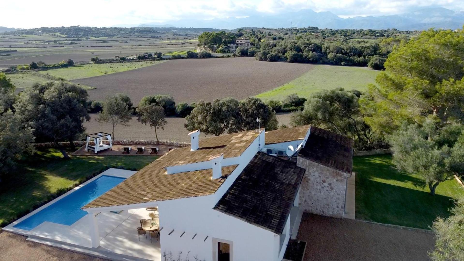 Es Mirador De Vernissa Jacuzzi Sauna Y Piscina Santa Margalida Zewnętrze zdjęcie
